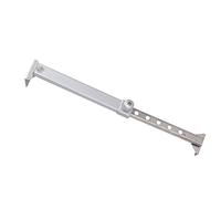 Generic Casement Window Hinge Aluminum Alloy Durable Stay for Home Security, Easy Installation for Office, Bedroom, Bathroom 1 X Casement Window Stay + 5 Screws (02 Style)