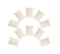 Generic Caster Stem Sleeve Socket Inserts 10pcs Plastic Replacement Covers 0.79 Inch for Office & Executive Chair Wheels with Sturdy Mounting