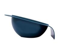 Generic Cat Bowl, Inclined, Odor, Simple Pet Food Bowl, Store Safe (Deep Sea Blue)