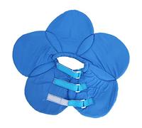 Generic Cat Cone Collar Soft, Dog Cone Cat Donut Collar Cow Flowers Adjustable Breathable Pet Elizabeth for Small Large Kittens After Surgery (M)