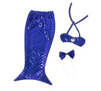 Generic Cat Dog Fishtail Costume Prop, Cute Look Cat Fishtail Costume, Increased Comfort for Party (Blue)
