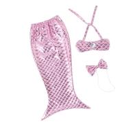 Generic Cat Dog Fishtail Costume Prop, Cute Look Cat Fishtail Costume, Increased Comfort for Party (Pink)