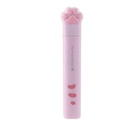 Generic Cat Paw Scissors, Compact Pink Stainless Steel Mini Portable Hand Scissors with Case