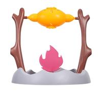 Generic Cat Puzzle Feeder Interactive Treat Dispensing for Indoor Cats with Rotating Barbecue Grill, Slow Feeder Design for Mental and Physical Enrichment, Made of Sturdy Abs Material