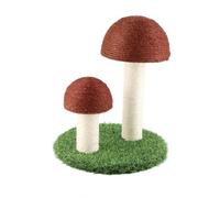 Generic Cat Scratch Post Tower Durable Wear Resistant Toy for Kitty Climbing and Claw Sharpening Cat Scratch Pole for/Kitten Linen Brown