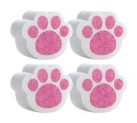Generic Cat Sponge Scrubber Set , for and Bathroom 4pcs Sponge Cleaning Gentle Design Polyester Acrylic Foam , Easy to Clean Kitchen Mirror and
