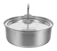 Generic Cat Water Fountain Stainless Steel - 101oz/3.0L Pet Dog Water Dispenser Automatic 38dB Silent Dispenser for Drinking Indoor Metal Kitty Spout Fountain with Filter