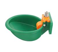 Generic Cattle and Sheep Drinking Fountains Animal Pet Water Dispenser Water Trough Pet Feeder Auto Waterer Self Watering Dog Bowl Cattle Drinker Heated Outdoor Water Bowl Junniu Green Abs
