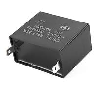 Generic CBB61 Starting Capacitor Generator 450V AC 24uF High Performance Durable Metallized Polypropylene Film Structure Reliable Insulation Safe Explosion Proof for Brushless Gas