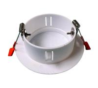 Generic Ceiling Hole Cover Plate with Strong Clip Mechanism Removable Compact Wall Cap Decorative PP Wall Access Panel A, 80 to 89mm Hole