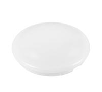 Generic Ceiling Light Cover Plastic Lampshade 26cm Round Fixture Replacement for Home Office Bathroom Balcony, Sturdy Lighting Canopy Twist Lock Mount, Compatible Floor and Table Lamps