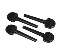 Generic Cello Tuning Pegs Set Ebony Pegs Components Replacement With Pre Drilled Holes Consistent Tuning Secure Fit Classic Rounded Heads Build suitable for full size 4 slash 4 cello setup repair