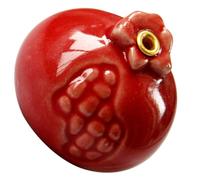 Generic Ceramic Incense Stick Holder in Pomegranate Shape Lightweight Table Decoration for Aroma Therapy and Office Use Relaxation Incense Stick Ash Holder