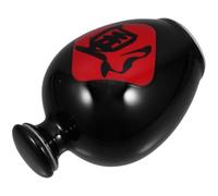 Generic Ceramic Wine Flask 500ml Sealed Porcelain Liquor Bottle with Wine Cloth Vintage Chinese Sake Pot for Home Bar and Party Serving