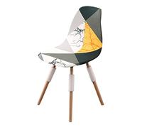 Generic Chair Cover, Seat Protector, Stretchable Cover, Armless, Removable, Washable, Soft Jacquard Polyester, Oil and Water Resistant, Color 1, one Size