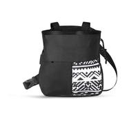 Generic Chalk Bag with Large Capacity and Front Compartment - Designed for Climbers and Outdoor Enthusiasts, Ergonomic Design, 1 X Bag (Small Black)