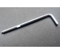 Generic Change Key for La Gard 3 Wheel Combination Safe Lock, Silver