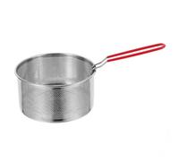 Generic Charcoal Burner Basket Stainless Steel 18Cm with Removable Handle for Outdoor Barbecue and Indoor Camping Grill