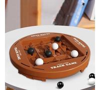 Generic Chess, Logic Game, Chess Track Toy, Magnetic Skill Game - Plastic Strategy Board for 2 Players, Develops Logical Thinking And Planning (S)