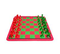 Generic Chess Set Educational Game for Kids and Adults Compatible with 24cm Rubber Mat Ideal for Family Fun (49mm)