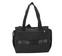 Generic Chic Puffy Gym Bag with Multiple Pockets, Versatile Duffle Weekender Bag, Trendy Workout Carry On Organizer, Soft Polyester Material, for Contemporary Women