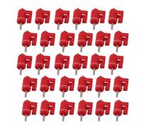 Generic Chicken Nipple Waterer 30Pcs Durable Automatic Drinker for Chickens Made of Plastic and Steel Ball (Fine Nail)