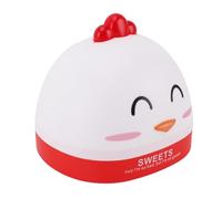 Generic Chicken Shaped Plastic Tissue Dispenser Box Cute and Fun Holder for Countertop in Living Room or Bedroom (White)