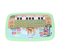 Generic Child Arabic Reading Machine Educational Toy, 28 Letters 10 Numbers, Engaging Language Learning, Battery Operated (Green)