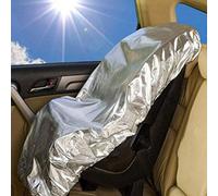 Generic Children Car Seat Sun Shade Cover Efficient UV Blocking Car Seat Protector for On-the-go Parents Silver