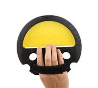 Generic Children Catch and Throw Game Racket, Safe ABS Material, Bright Color Design, Hand-Eye Coordination Skills, Blue/Black, 2 Racket 4 Ball, Outdoor Toy for Kids (Black)