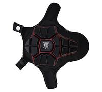 Generic Children Chest Protector for Balance , Shock Absorption Stem Protector, Comfortable Anticollision Cover for Kids, Perfect for Scooters and Outdoor Fun, 1 Piece (Black Red)