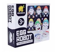 Generic Children Educational Game Robot Tabletop Board Wooden Expression Matching Toy Set Expression Recognition Fast Reactions Suitable for Home Classroom