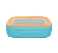 Generic Children Foldable Inflatable Swimming Pool, 3 Layers for Kids and Adults, Portable PVC Swim Pool for Family Fun, Suitable for Home Use (1.5m/5ft)