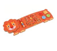 Generic Children Learning Board Interactive Wooden Sensory Wall Board Preschooler Play Panel Suitable for Educational Classroom Nursery Decor, Lion Wall Game 4.5KG