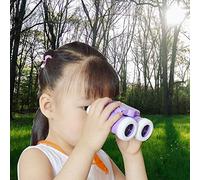 Generic Children Mini 6X Lightweight Binoculars Adorable Kids Learning Toy for Bird Watching, Sports, Outdoor Adventures Blue (Light Purple)