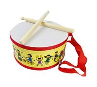 Generic Children's Drum Rhythm Drum Percussion Instrument Wooden Drum with Hand Tambourine And Bongos to Promote Musical Understanding And Motor Skills Fo , Cartoon