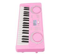 Generic Children's Piano Toy, 4 Supports 37 -keys, Develop a Confident children's Keyboard Piano, Early Educational to Play At Home (Pink)