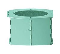 Generic Children's Travel Potty Outdoor Foldable Toilet Multiple Use Options for Traffic Jam and Camping PP Material (Green,Green)