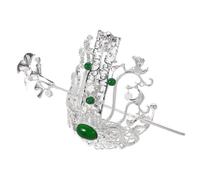 Generic Chinese Hanfu Men's Hair Crown Set Dragon Phoenix Ancient Style Hairpin Hair Accessories for Photography and Performance