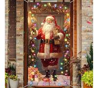 Generic Christmas Baubles Door Cover Decoration Hanging Party Decoration Tapestry for Arts, Crafts and School Projects