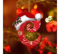 Generic Christmas Tree Ornament, 26 Personalized Letter Tree Ornaments, Hanging Name Word Candy Canes, Monogram Initial Letter Christmas Room Decorations Gifts (C)