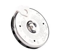 Generic Chromatic Tuner 13 Pitch Pipe Portable Tuning Tool for Kids and Musicians Sensitive and Durable with Storage Box Size 2.56x2.75x0.59in