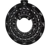 Generic Circle of Fifths Chord Wheel Chord Scale Instrument Transposition Tool Exploration Must Have Tool for Chords Notes Key