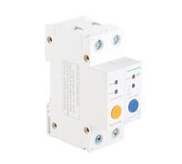 Generic Circuit Breaker, Din Rail Mount Real Time Monitoring Impact Resistant AC230V Timing Intelligent Circuit Breaker for Home Appliances for Hotel (25A)