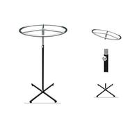 Generic Circular Rail 24-Inch - Premium Display Rack for Garments and Accessories - Space-Saving Solution for Retail and Home, MS-CRR-24