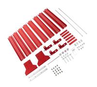 Generic Circular Saw Guide Rail Set Wear Resistant Aluminum Alloy Guide System for Woodworkers for Circular Saw