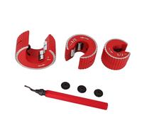Generic Circular Tubing Cutter Deburring Tool 1/2 3/4 1 Inch Compact Pipe Cutter for PVC Copper Aluminium Pipes for Home Pipe Repair