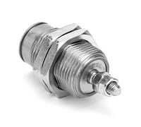Generic CJPB Single Action Pneumatic Needle Bore Pin Cylinder Compact Bolt Cylinder for Industrial Positioning Use with Multiple Stroke Options 5mm-15mm (CJPB15*10)