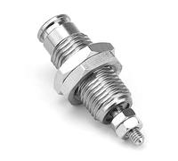 Generic CJPB Single Action Pneumatic Needle Bore Pin Cylinder Compact Bolt Cylinder for Industrial Positioning Use with Multiple Stroke Options 5mm-15mm (CJPB6*10)