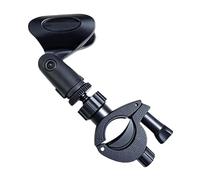 Generic Clamp Mount Support Easy Installation Universal Adjustable Mic Clip Holder for Podcasting Trombone Marching Band, Style A